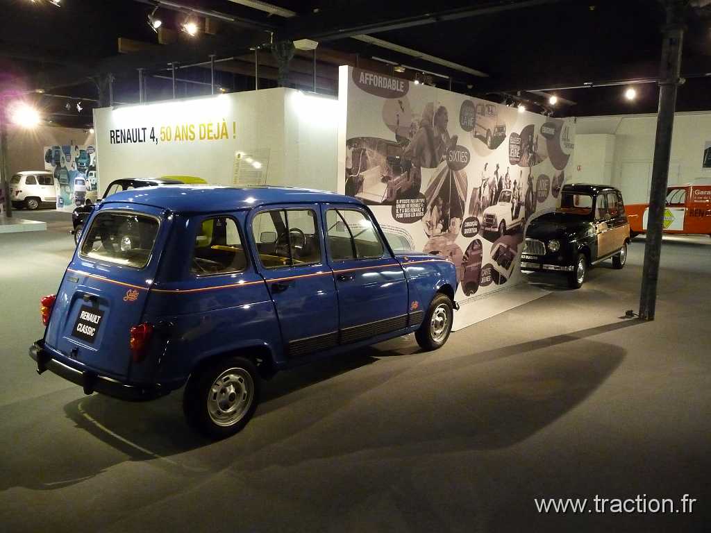 2011_12_Mulhouse (39).jpg - 01/12/2011 - 68051 MULHOUSE CEDEX Citée de l'Automobile - Musée National - Collection Schlumpf - RENAULT 4 - 50 ans déjà !